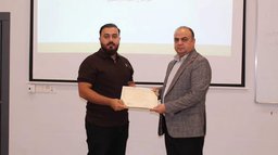 Certificates Distributed to Participants of the Professional Representatives Training Course