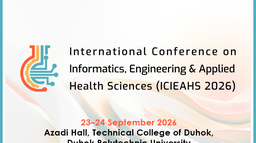 The 1st International Conference on Informatics, Engineering, and Applied Health Sciences
