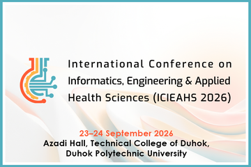 The 1st International Conference on Informatics, Engineering, and Applied Health Sciences