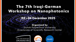 The 7th Iraqi-German Workshop on Nanophotons